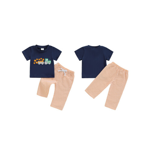 (3-6 Months, Multicolor) Conjunto de 2 o Halloween. 1