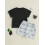 (18-24 Months, Black) Σετ σορτς για 2 τεμαχίων 5