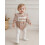 (6-12 Months, Brown) Μωρό κορίτσι ριγέ μακριά μανίκια 5