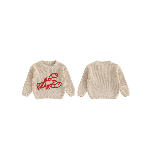 (12-18 Months, Beige) Παιδικό πουλόβερ, μακριά για κορίτσια-αγόρια 1