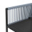 Outsunny Outsunny 5 Pieces Patio Dining Set with Foldable Back, Dark Grey 9