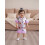 (6-7 Years, Purple) Σετ πιτζάμες Halloween με λάστιχο 5