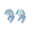 (12-18 Months, Blue) Completo autunnale per 2 pezzi. 2