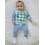 (12-18 Months, Blue) Completo autunnale per 2 pezzi. 3