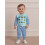 (12-18 Months, Blue) Completo autunnale per 2 pezzi. 6