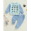 (2-3 Years, Blue) Completo autunnale per 2 pezzi. 8