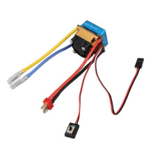 2X 480A Brushed ESC Single Motor with Cooling Fan Waterproof 2-4S 3 Modes 5V/3A BEC for RC Cars