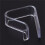 8 Pezzi Partito Trasparente Plastica 20mm-35mm Tavolo Clip 4