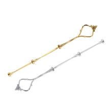 32 Ensembles 3 Niveaux Couronne Gâteau Plaque Support Accessoires Matériel Support Cuisine Gadgets pour Mariage et Fête - Argent et Or