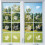 Bird Repellent Window Decals - Leaf Shape 2