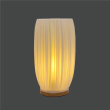2X Bedside Lamps for Nightstand Lamp Vintage Striped Small Night Light Lamp for Study & Decoration,Breeze D