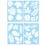 Bird Repellent Window Decals - Leaf Shape 6