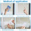 Bird Repellent Window Decals - Leaf Shape 7
