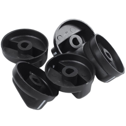 20 PCS Kitchen Black Plastic Gas Stove Cooker Control Knobs 1