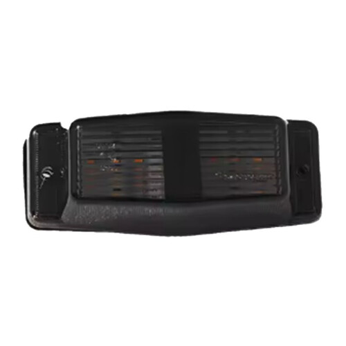 2X Smoked Amber Front Grill Light LED  Lamp for    Truck Lorry Front Double Burner Indicator Light 2