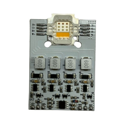 2X Addressable UCS2904 12W RGBW High Power LED Pixels Module Light DC12V Input RGBW Digital LED Light (B) 1