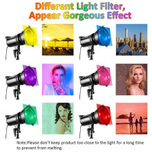 Pack of 30 Colour Films Gel, Transparent Coloured Film, Heat Resistant for Lamps, Coloured Filter (30 x 21 cm)
