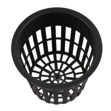 90Pack 4 Inch Net Cups Slotted Mesh Wide Lip Filter Plant Net Pot Bucket Basket for Hydroponics