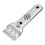 (Style 1) Stainless Steel Kitchen Scraper, Sharp Edge Squeegee 15