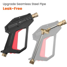 2set Pressure Washer 4000 PSI Upgrade Version Car Power Washer with M22-14 mm and 3/8 Inch Quick Inlet Connector