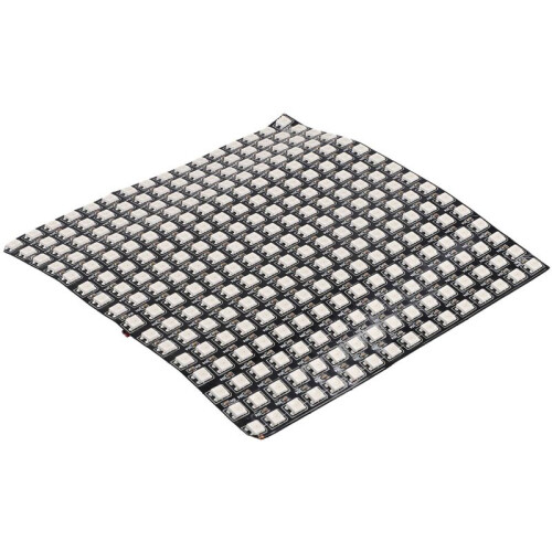 2X WS2812 RGB LED Matrix Panel Individually Addressable Flexible for Video Display, DC5V (16x16) 2