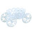 10-Pack Single Princess Carriage Cupcake Stand Holder Display 2