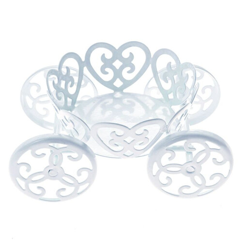 10-Pack Single Princess Carriage Cupcake Stand Holder Display 2