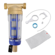 Sedimentwaterfilter voor het hele huis met centrifugale neerwaartse beweging, 40–60 μm.