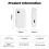 2X Tuya WiFi Light Sensor  Home Illumination Sensor APP Linkage Control Brightness Detector Illumination Automation 5