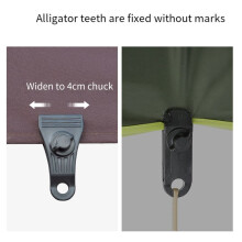 20 Stuks Tarp Clips Heavy Duty Lock Grip Tarp Klemmen Zwembadafdekking Clips Tentbevestigingen Houder voor Luifels, Outdoor Camping