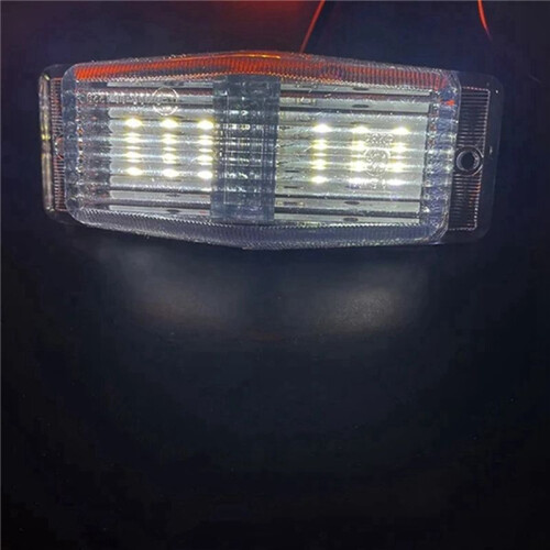 2X Front Grill Light LED  Lamp for     Truck Lorry Front Double Burner Indicator Lights B 2