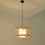 Living And Home Bamboo-Woven Pendant Light 3