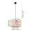 Living And Home Bamboo-Woven Pendant Light 6