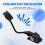 2X för  407 508 508 för  C5 (X7) C6 Bilgaspedalsensor 1601EP 8