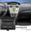 2X Car Dashboard Emergency  Button Assembly Double Flash Button Warning Llight Button for  Vios Yaris 7