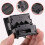 2X Car Dashboard Emergency  Button Assembly Double Flash Button Warning Llight Button for  Vios Yaris 9