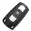2X Car Remote  Key for  1/3/5/7 Series E90 E91 E92 E60 Car Keyless Control ID46 PCF7945 Transmitter Chip 433Mhz 8