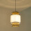 Living And Home Rattan-Woven Pendant Light 3