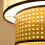 Living And Home Rattan-Woven Pendant Light 4