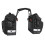 Rhinowalk Motorcycle Rear Side Bag 20L Universal Side Bag with Removable Waterproof Inner Multi-Functional Tail Bag(Black) 3