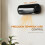 Homcom HOMCOM Ceramic Electric Heater 2000W with Fan, Wall Mounted, Black 6