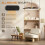 Homcom HOMCOM Ceramic Electric Heater 2000W with Fan, Wall Mounted, Black 8