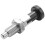 10X M10 Stainless Steel Self Locking Index Plunger Pin with Self Locking Function for Dividing 2