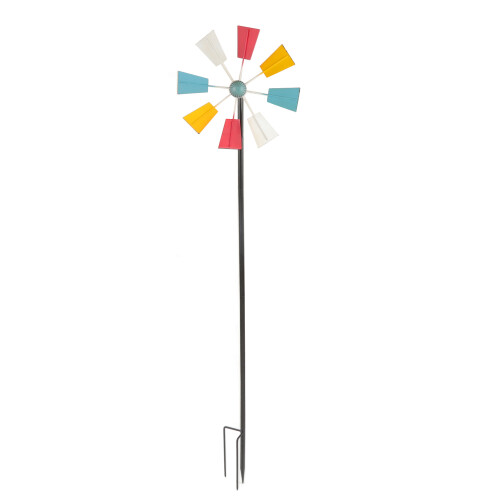 Iron Garden Wind Spinner Outdoor Decoration