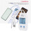 2X USB Tester, -T LCD USB Tester Detector Voltmeter Ammeter Digital Power Capacity Tester Meter(UT658 Dual) 5