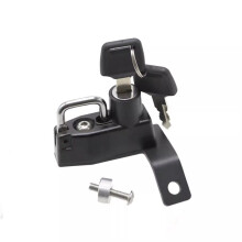 Motorcycle Helmet Lock Anti-Theft with 2 Keys Hook for KOVE COLOVE 450RR 450 RR