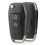 2 Pcs Car  Remote Key 433Mhz for , 3 Button & 2 Button 4