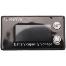 Battery Capacity Indicator 8V-100V Lead Acid Lithium LiFePO4 Car Motorcycle Voltmeter Voltage Gauge Color Screen