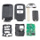 Car  Remote Key 2 Button 433Mhz ID47 Chip with Car  Remote Key 3 Button 433Mhz ID47 Chip 5