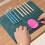 26 PCS Polymer Clay Tools, Clay Sculpting, Acrylic Roller Pin, Polymer Clay Cutters Dotting Tools, Rectangle Sheet 3